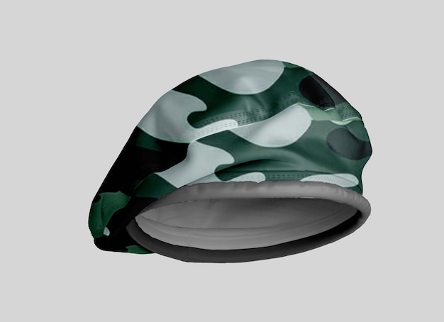 beret hat mockup