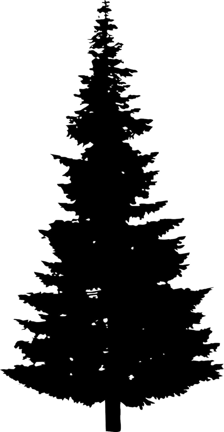 PSD bergketen schets clipart