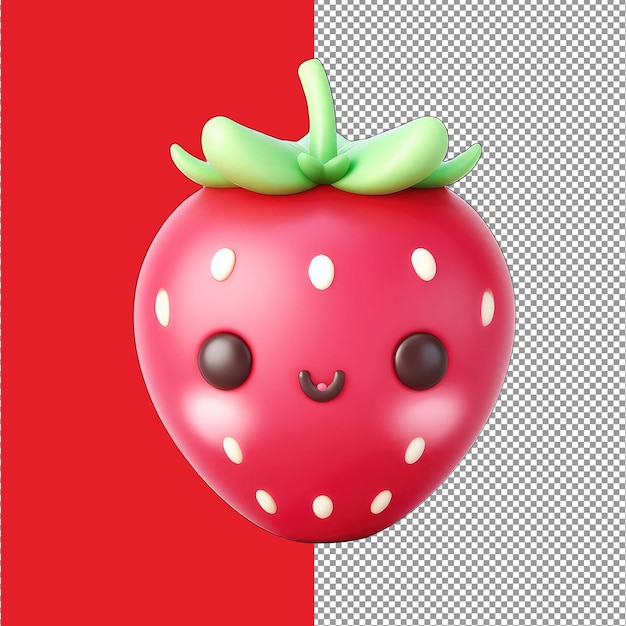 PSD ベリー・ブリス - 美しいイチゴ 3dレンダリング