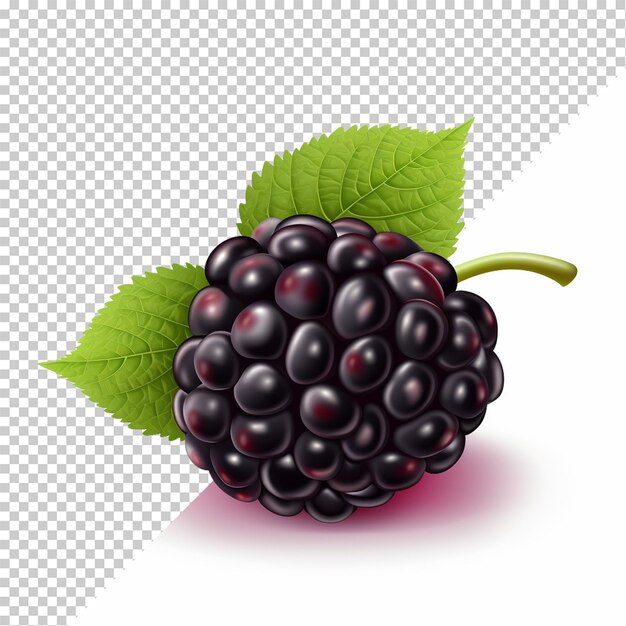 PSD berry isolated on transparent background