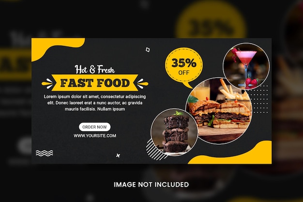 Best Food Banner Designer