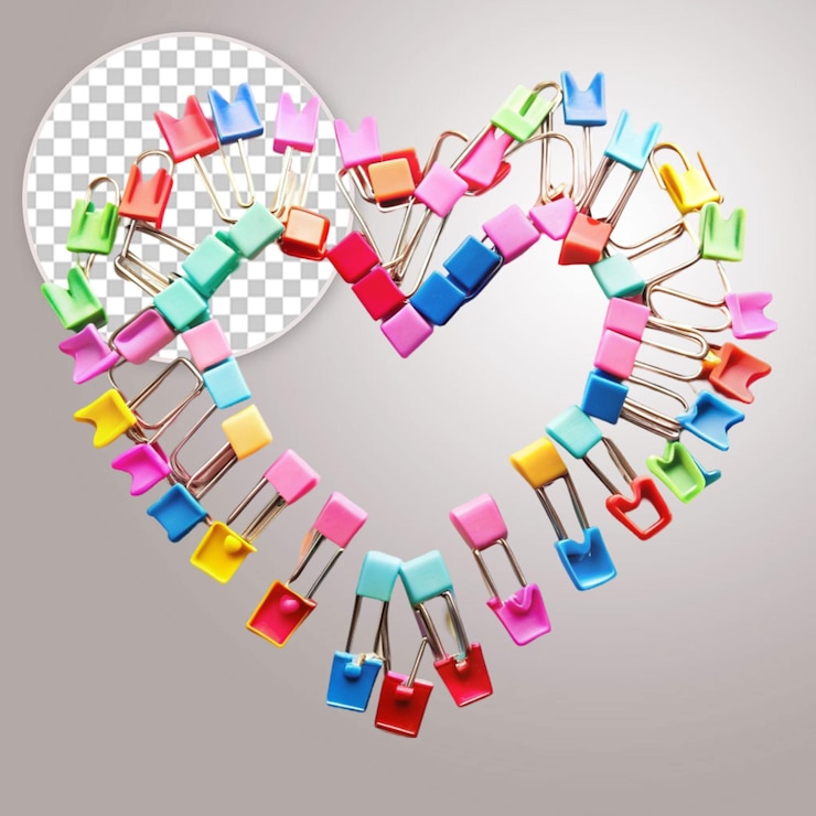 PSD best heart icon for valentine day isolated on transparent background