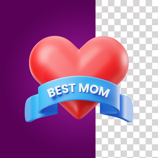 Best mom 3d icon