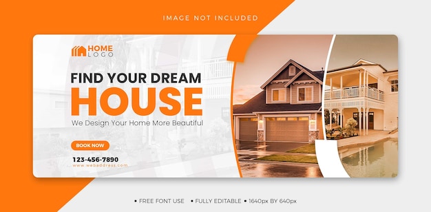 Best real estate cover banner design