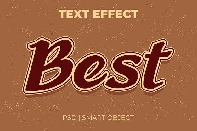 best text effect editable retro and comic text style