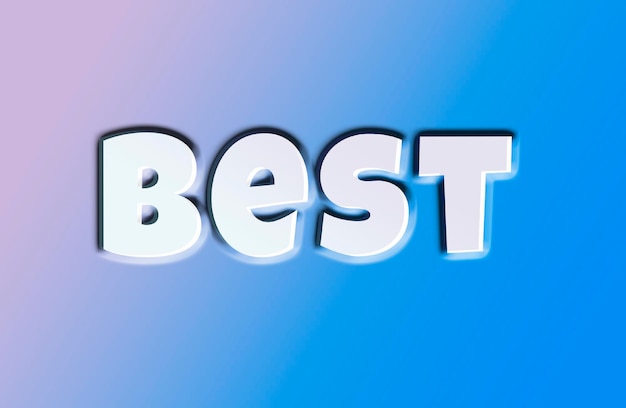 Best text style effect