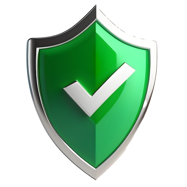 PSD beveilig persoonlijk account en identiteit met green shield icon