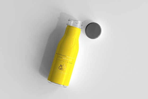 Beverage Bottle Mockup