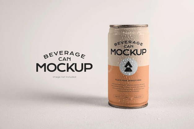 Beverage Can Mockup