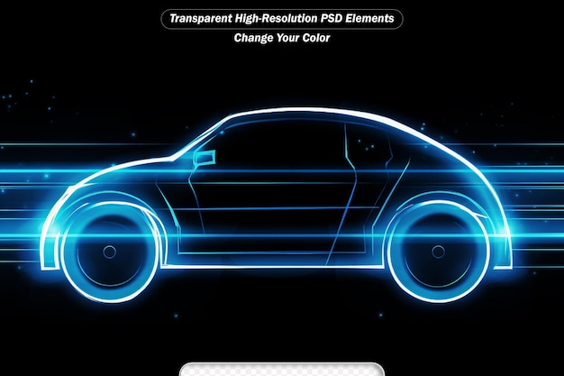 Beweging auto hoge snelheid abstracte achtergrond