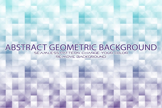 Bewerkbaar geometrisch patroon met gestructureerde achtergrond en afzonderlijke textuur