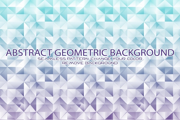 Bewerkbaar geometrisch patroon met gestructureerde achtergrond en afzonderlijke textuur