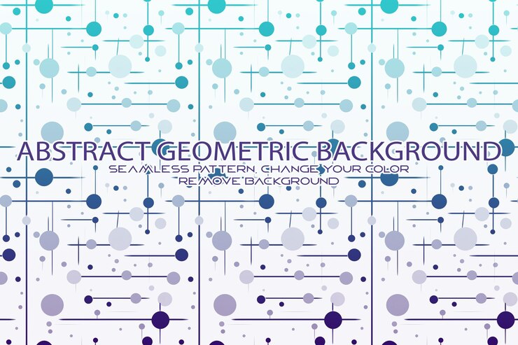 PSD bewerkbaar geometrisch patroon met gestructureerde achtergrond en afzonderlijke textuur