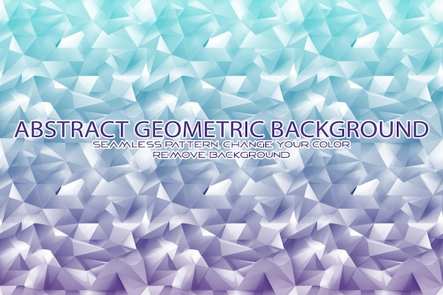 Bewerkbaar geometrisch patroon met gestructureerde achtergrond en afzonderlijke textuur