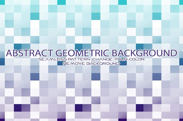 Bewerkbaar geometrisch patroon met gestructureerde achtergrond en afzonderlijke textuur