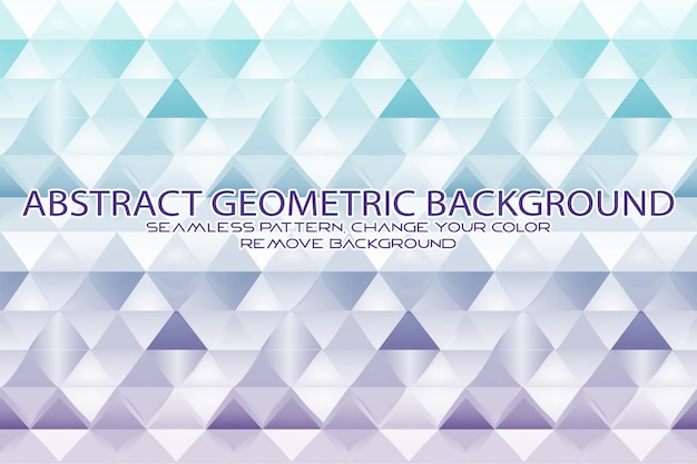 Bewerkbaar geometrisch patroon met gestructureerde achtergrond en afzonderlijke textuur
