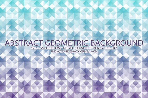 Bewerkbaar geometrisch patroon met gestructureerde achtergrond en afzonderlijke textuur