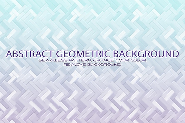 Bewerkbaar geometrisch patroon met gestructureerde achtergrond en afzonderlijke textuur