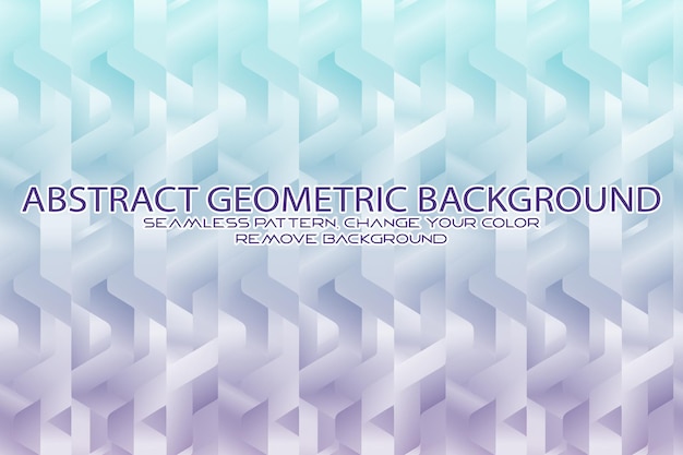 Bewerkbaar geometrisch patroon met gestructureerde achtergrond en afzonderlijke textuur