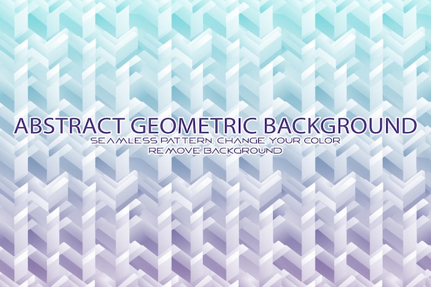 Bewerkbaar geometrisch patroon met gestructureerde achtergrond en aparte textuur