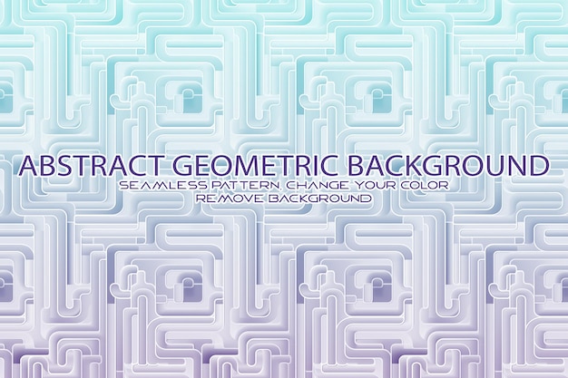 PSD bewerkbaar geometrisch patroon met gestructureerde achtergrond en aparte textuur