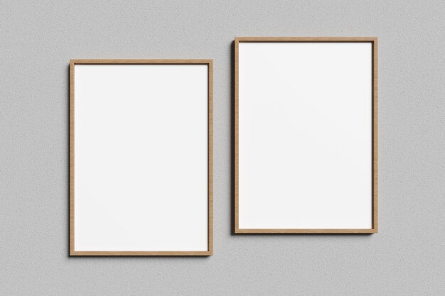 Bewerkbare mockup van het beeldframe