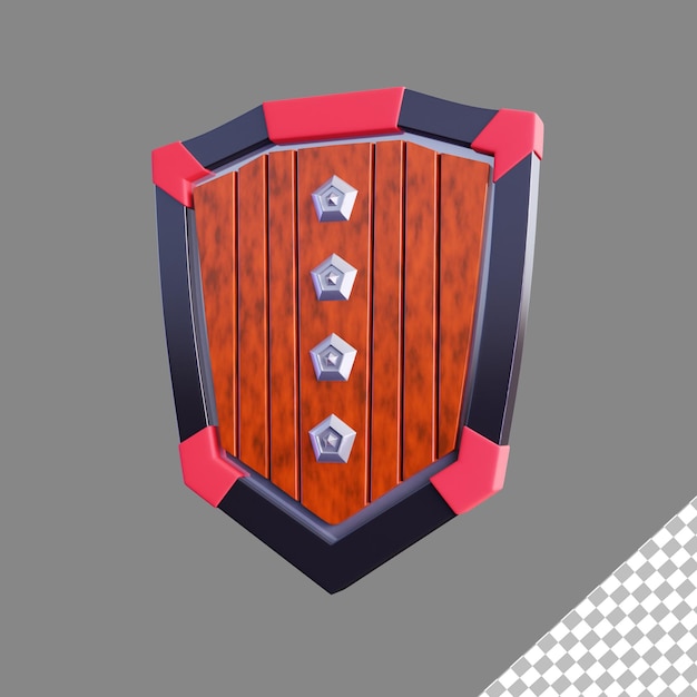 Bezpłatny PSD 3D osłona gra ikonka aktywów izolowany ilustracja renderowania 3D