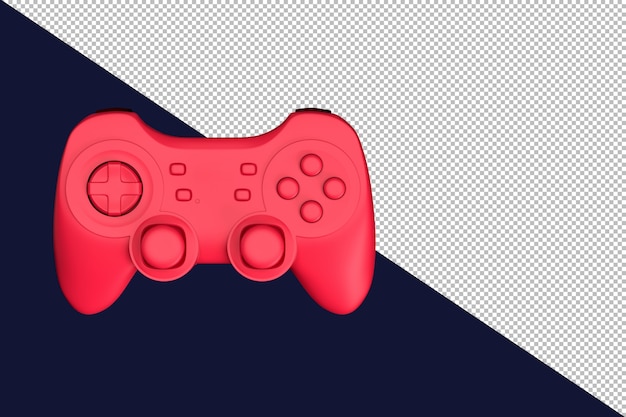 Bezprzewodowy Gamepad 3d Ilustracja