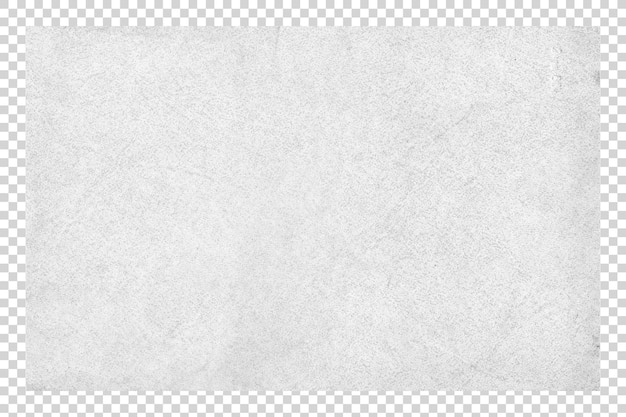 Biała tekstura papieru na przezroczystym tle