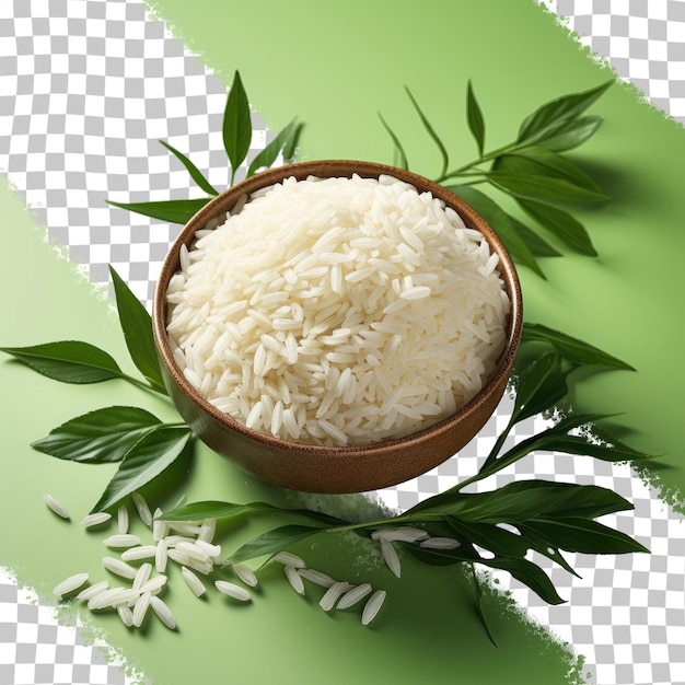 PSD biały ryż z tajlandii na przezroczystym tle