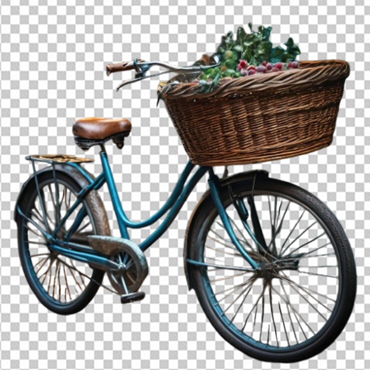 PSD bicycle parts pngs from wheels to frames