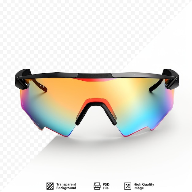 PSD bicycle sport sunglasses on white