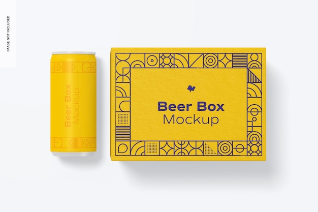 Bierdoos Mockup