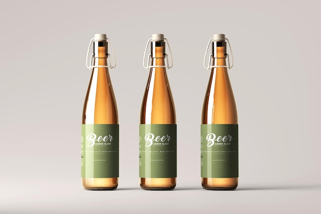 Bierfles mockup