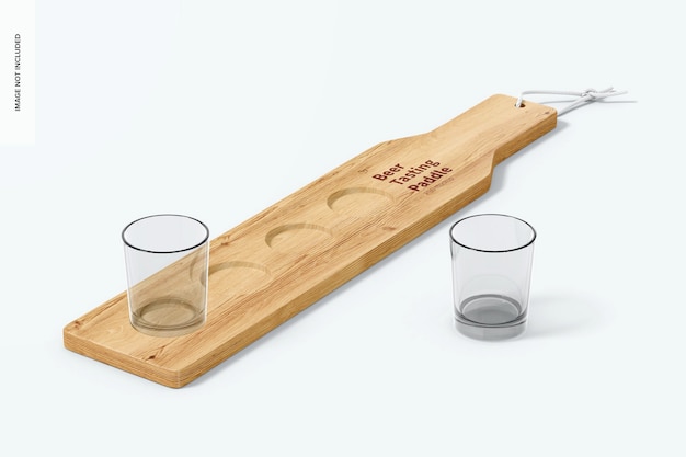 Bierproeverij Paddle Mockup