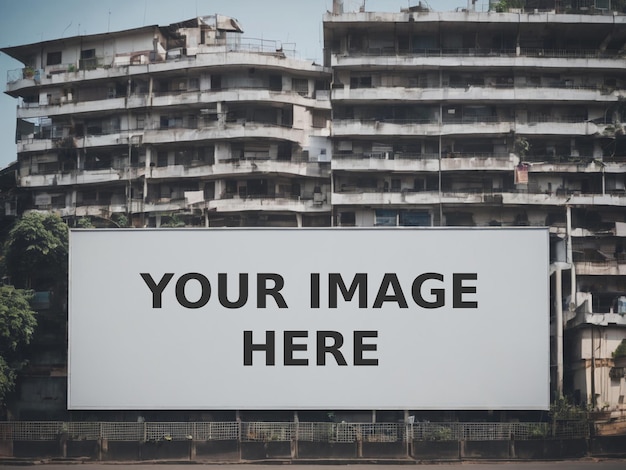 Big billboard mockup psd billboard mockup