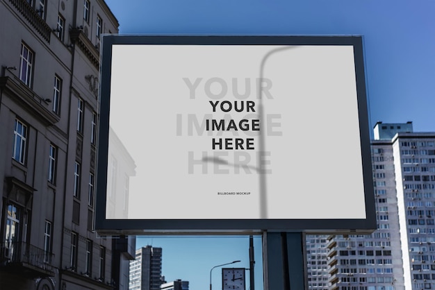 PSD a big billboard mockup