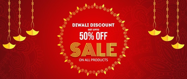 Big diwali sale banner designs