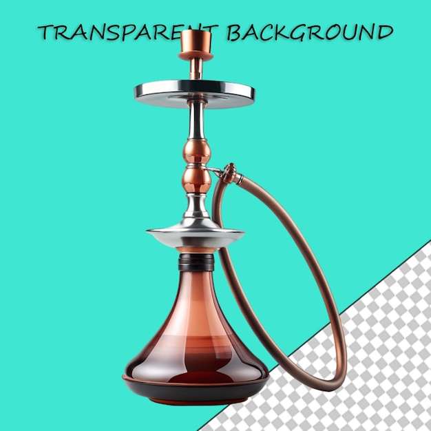 PSD big golden narghile for tobacco smoking made of metal with long hookah hoses
