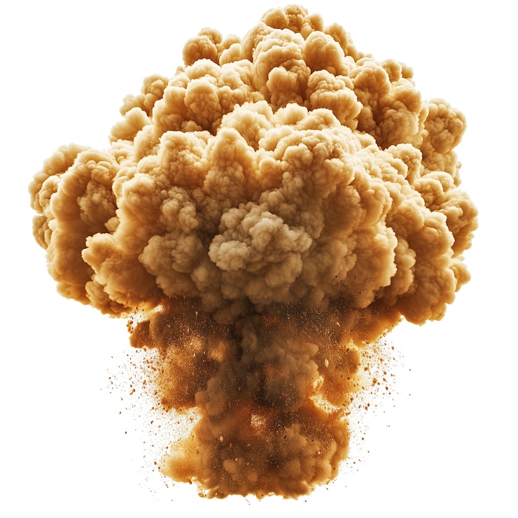 PSD big ground explosion