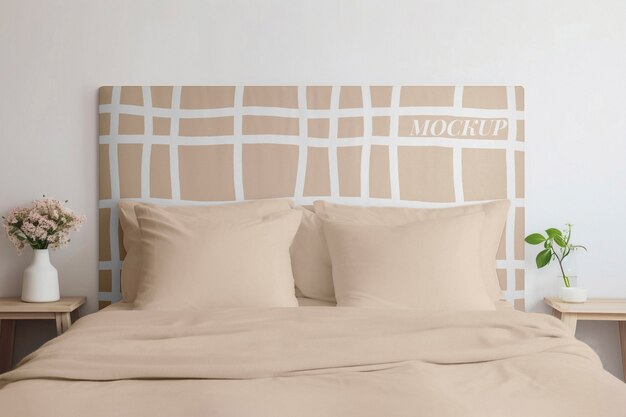 Big headboard mockup