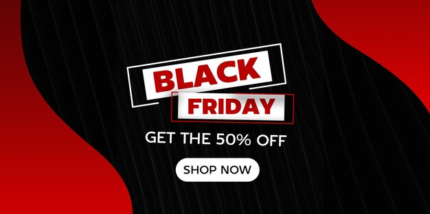 PSD banner di sfondo dell'offerta di vendita del black friday di grande offerta