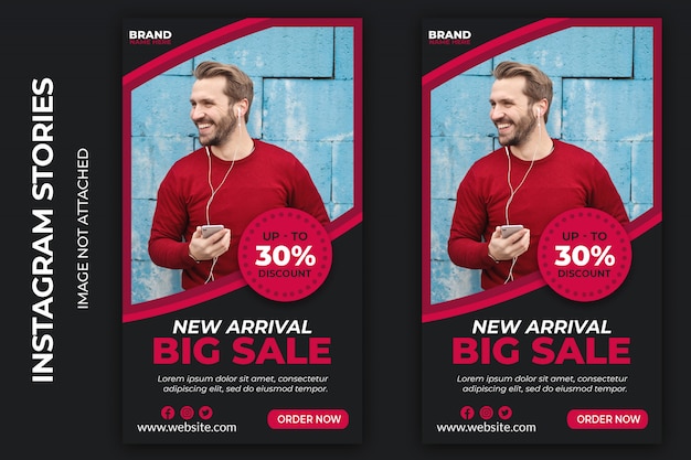 Big sale social web banners