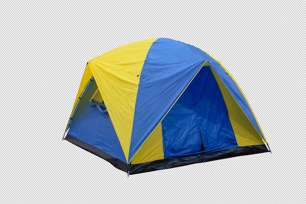 PSD tenda turistica di grandi dimensioni per campeggio in viaggio all'aperto per weekend medi o lunghi
