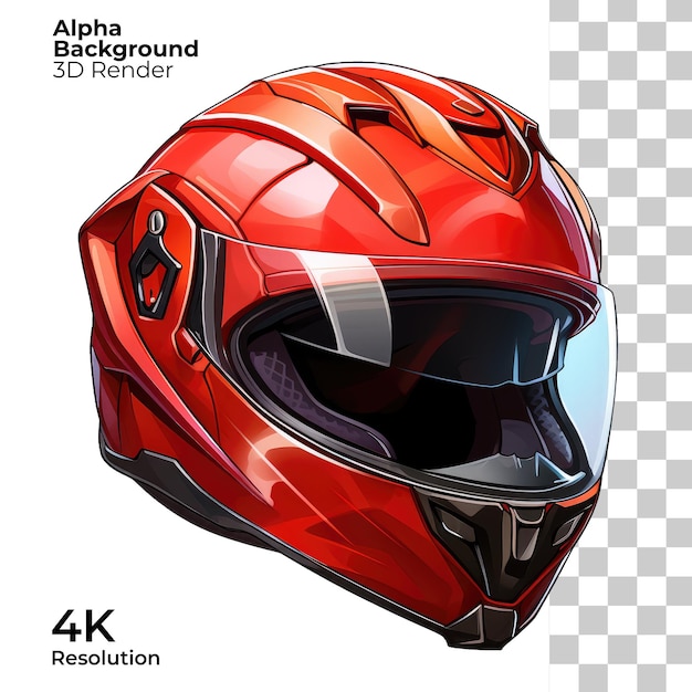 PSD bike helmet isolated transparent background png