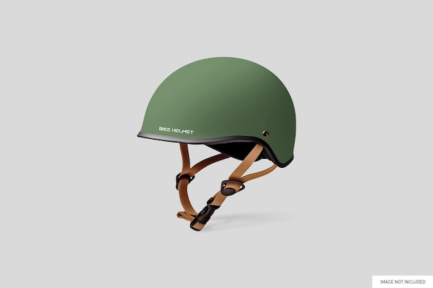 PSD bike helmet mockup