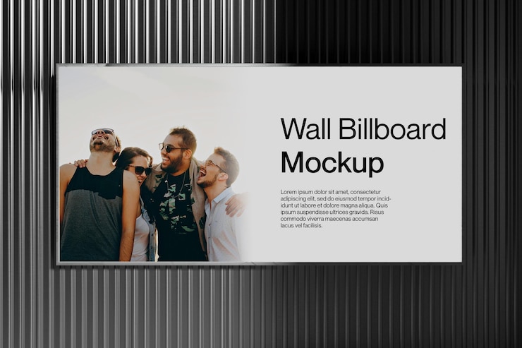 PSD bilboard mockup