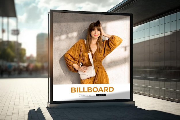 Billboard рекламирует рекламный щит с надписью bill billboard.