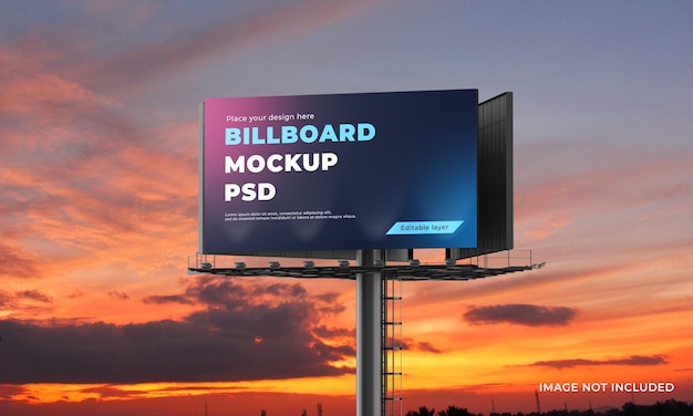 PSD billboard makieta