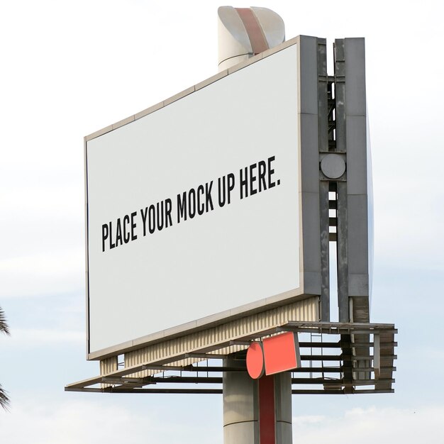 PSD billboard mockup design